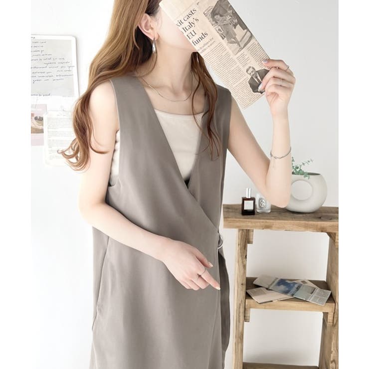 楽チンなのにキチンと魅せ！2wayラップオールインワン | Classical Elf  | 詳細画像32 