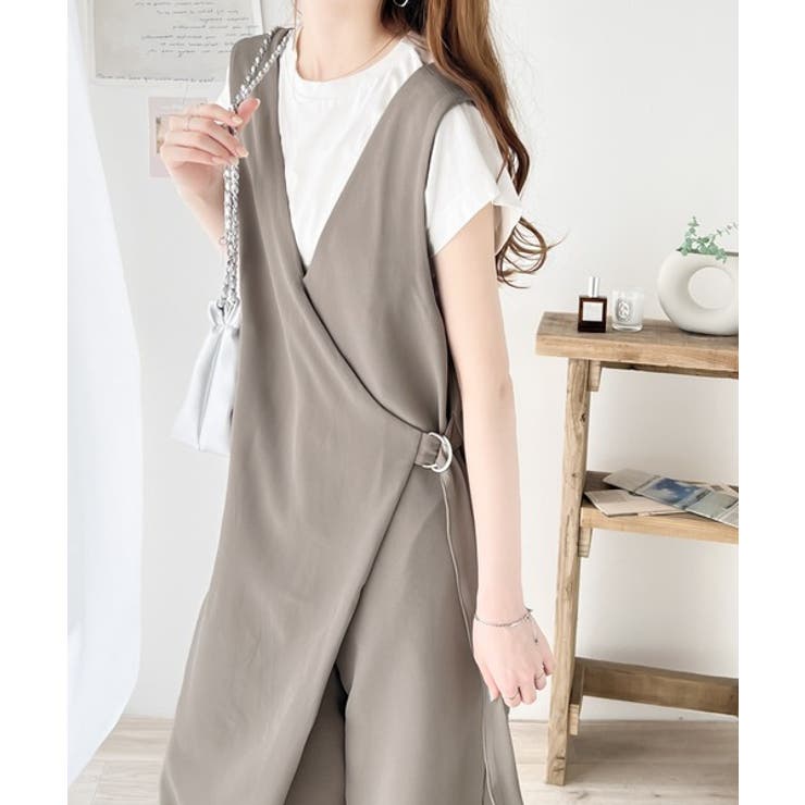 楽チンなのにキチンと魅せ！2wayラップオールインワン | Classical Elf  | 詳細画像34 