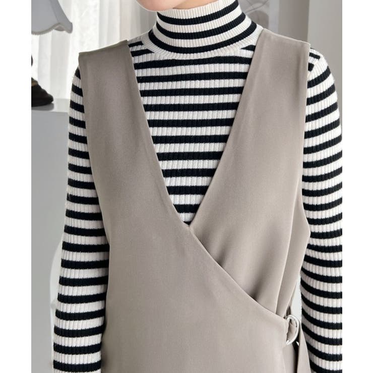 楽チンなのにキチンと魅せ！2wayラップオールインワン | Classical Elf  | 詳細画像35 