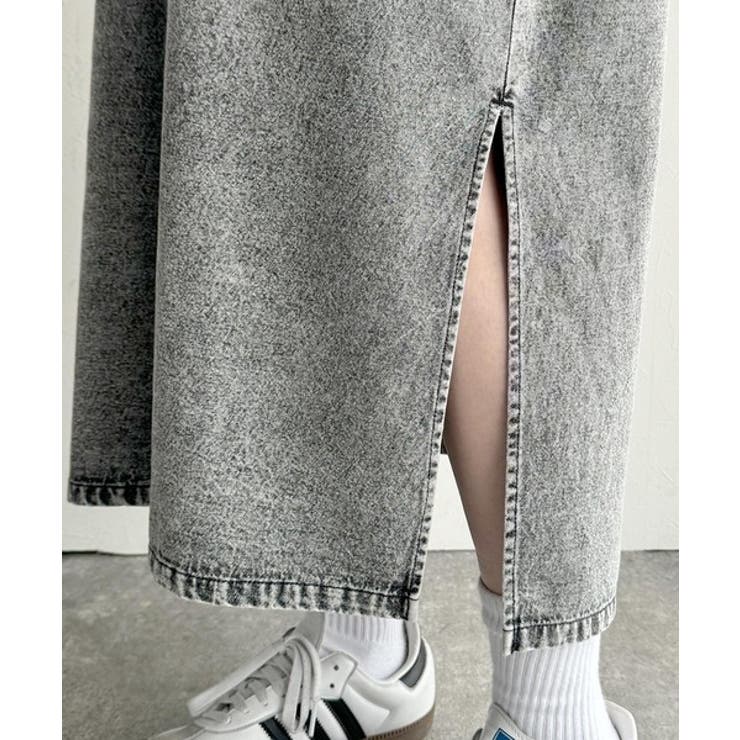 リラクシーな大人カジュアル。綿100％カフタン調サイドスリット前後2wayデニム… | Classical Elf  | 詳細画像34 