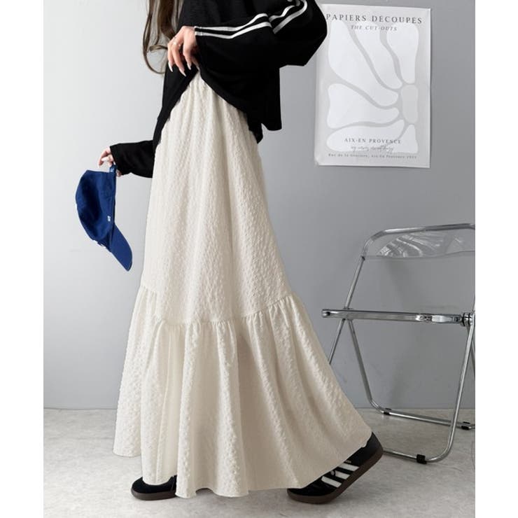 レトロなムードが大人可愛い。シアーサッカーアシンメトリーティアードスカート(ロン… | Classical Elf  | 詳細画像11