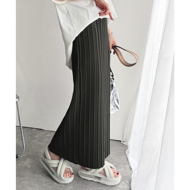 大人の"きちんと見え"を叶える。プリーツロングスカート | Classical Elf  | 詳細画像9 