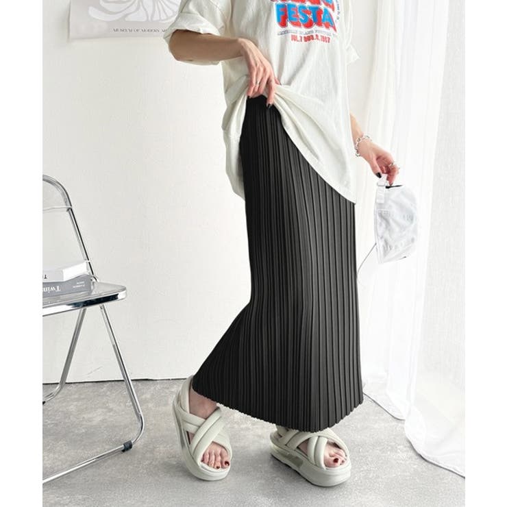 大人の"きちんと見え"を叶える。プリーツロングスカート | Classical Elf  | 詳細画像8 
