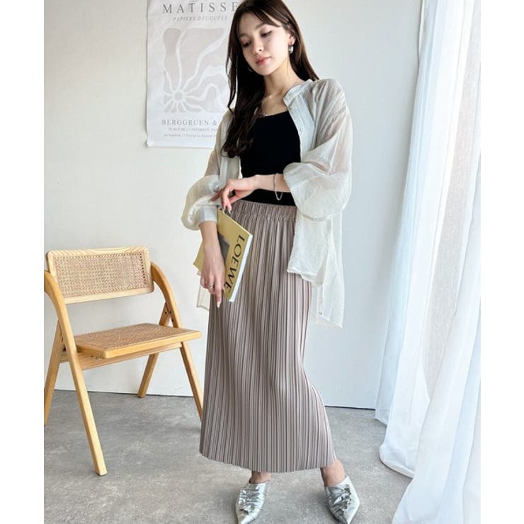 大人の"きちんと見え"を叶える。プリーツロングスカート | Classical Elf  | 詳細画像12 