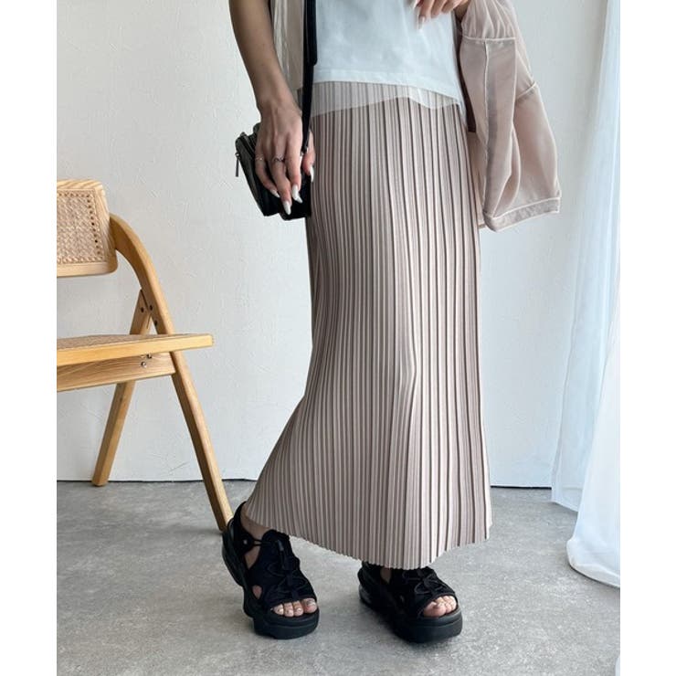 大人の"きちんと見え"を叶える。プリーツロングスカート | Classical Elf  | 詳細画像14 
