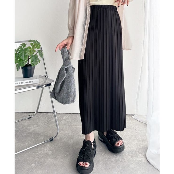 大人の"きちんと見え"を叶える。プリーツロングスカート | Classical Elf  | 詳細画像4 