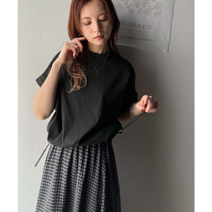 トレンドライクなデザイン。ドロスト付き機能Tee (半袖) | Classical Elf  | 詳細画像12 