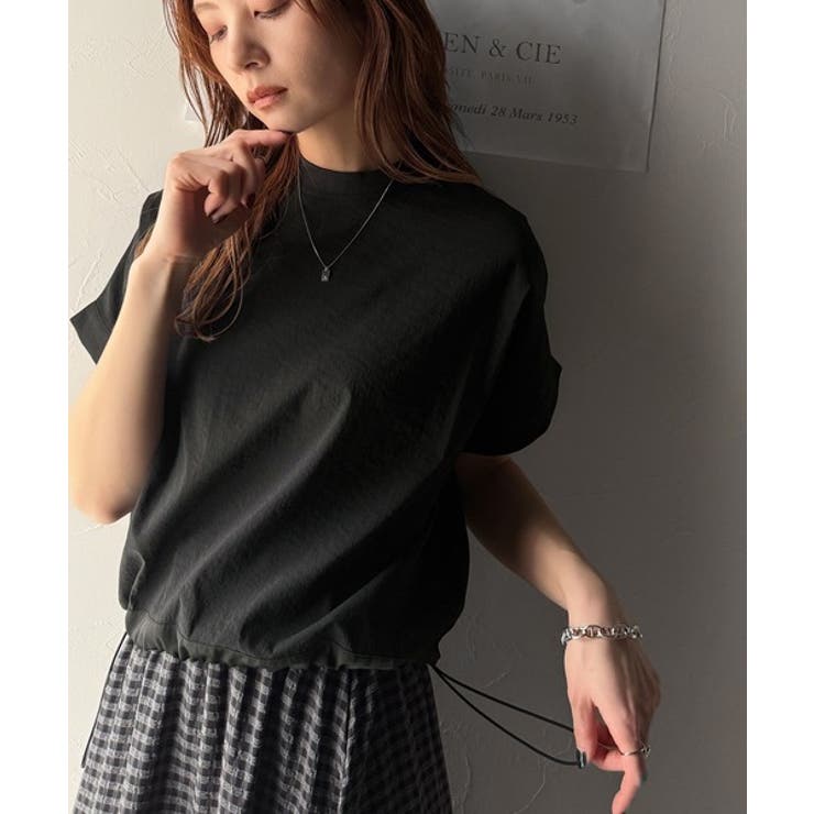 トレンドライクなデザイン。ドロスト付き機能Tee (半袖) | Classical Elf  | 詳細画像14 