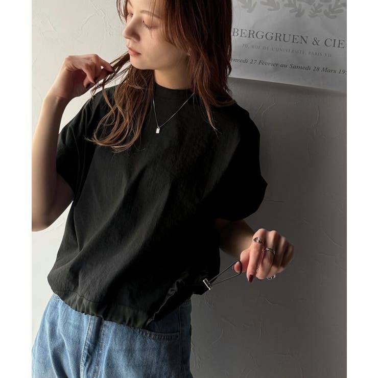 トレンドライクなデザイン。ドロスト付き機能Tee (半袖) | Classical Elf  | 詳細画像17 