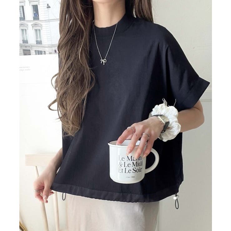 トレンドライクなデザイン。ドロスト付き機能Tee (半袖) | Classical Elf  | 詳細画像24 