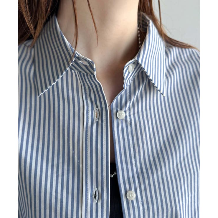 絶妙なバランスで着映え！マルチwayショート丈ロングワイドスリーブシャツ(ロール… | Classical Elf  | 詳細画像40 