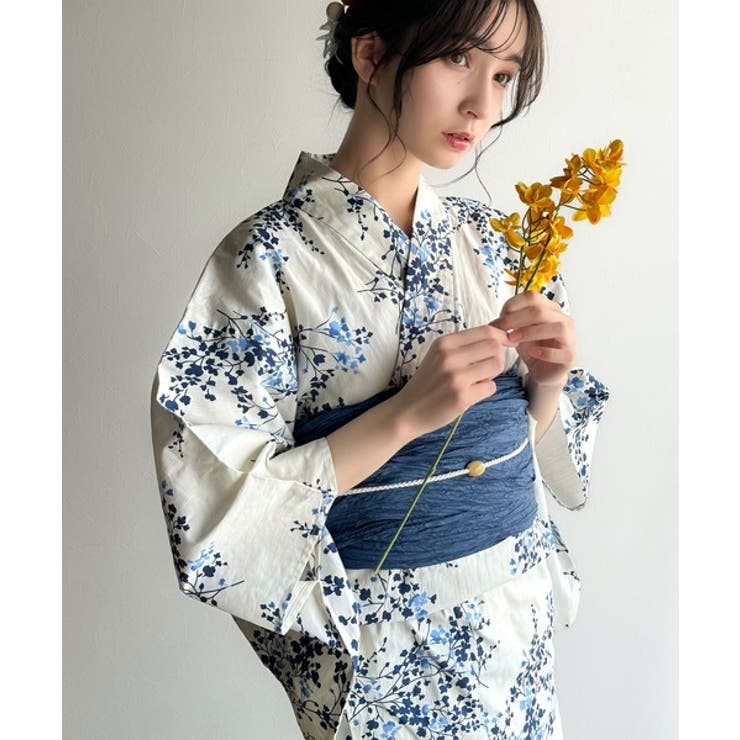 浴衣２点セット。クラシカルモダンな滝流れ浴衣（滝流れ浴衣・帯） | Classical Elf  | 詳細画像59 