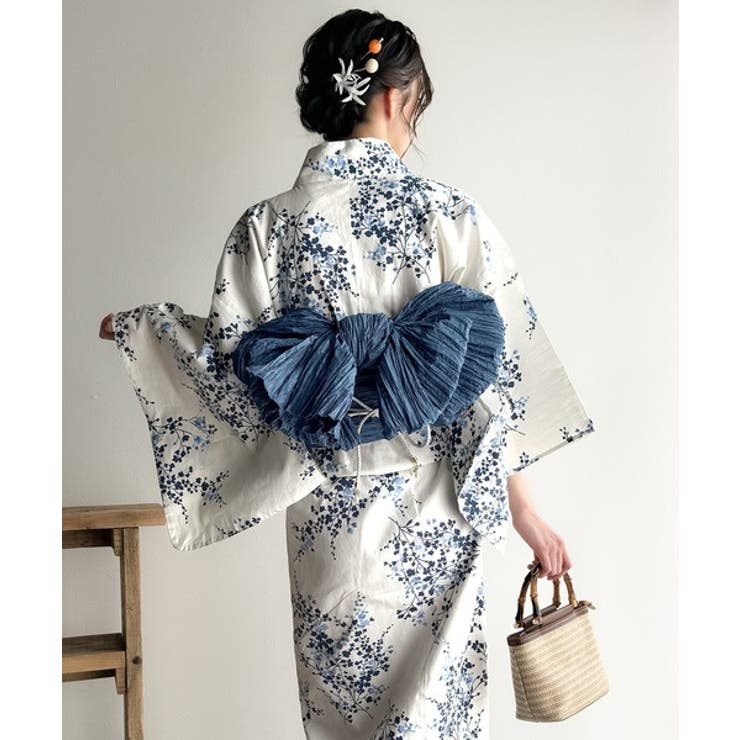 浴衣２点セット。クラシカルモダンな滝流れ浴衣（滝流れ浴衣・帯） | Classical Elf  | 詳細画像62 
