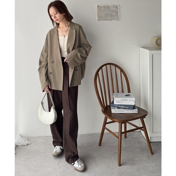 きちんと見えるのに、かたくない。袖タックダブルボタンテーラードジャケット（長袖） | Classical Elf  | 詳細画像36 