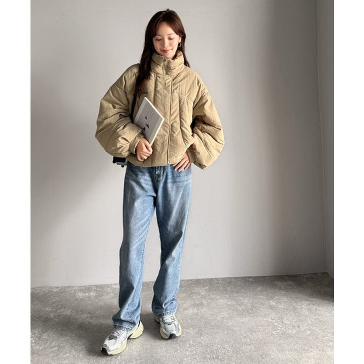 防寒もお洒落も叶える。スタンドカラーモンスターダウンジャケット（オーバーサイズ） | Classical Elf  | 詳細画像18 