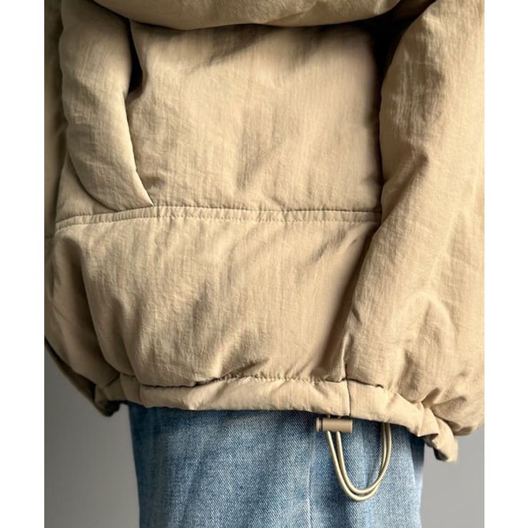 防寒もお洒落も叶える。スタンドカラーモンスターダウンジャケット（オーバーサイズ） | Classical Elf  | 詳細画像23 