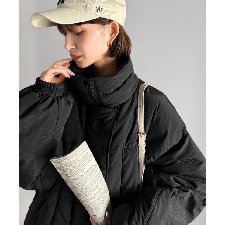 防寒もお洒落も叶える。スタンドカラーモンスターダウンジャケット（オーバーサイズ） | Classical Elf  | 詳細画像1 