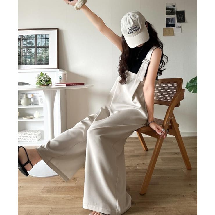 着回し自在な2way仕様◎デザインベルトラップサロペット（セットアップ可） | Classical Elf  | 詳細画像11 