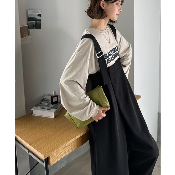 着回し自在な2way仕様◎デザインベルトラップサロペット（セットアップ可） | Classical Elf  | 詳細画像13 