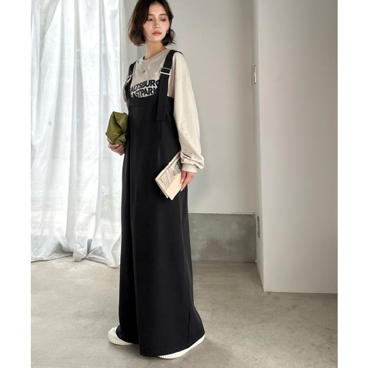 着回し自在な2way仕様◎デザインベルトラップサロペット（セットアップ可） | Classical Elf  | 詳細画像15 