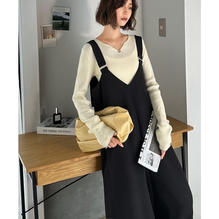 着回し自在な2way仕様◎デザインベルトラップサロペット（セットアップ可） | Classical Elf  | 詳細画像17 