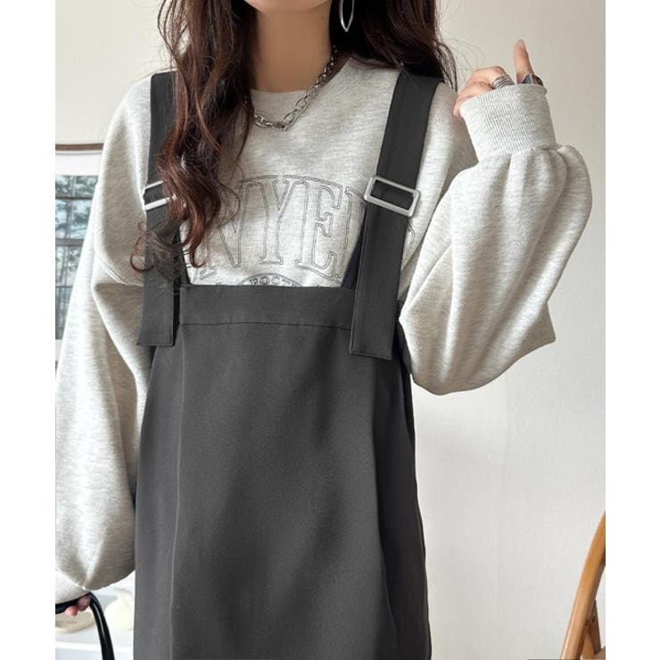 着回し自在な2way仕様◎デザインベルトラップサロペット（セットアップ可） | Classical Elf  | 詳細画像21 