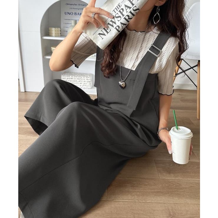 着回し自在な2way仕様◎デザインベルトラップサロペット（セットアップ可） | Classical Elf  | 詳細画像26 