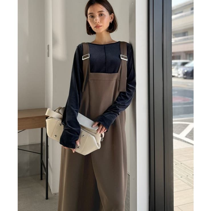 着回し自在な2way仕様◎デザインベルトラップサロペット（セットアップ可） | Classical Elf  | 詳細画像33 