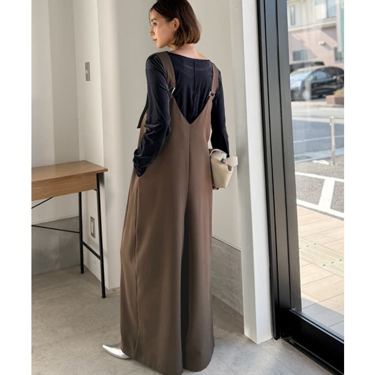 着回し自在な2way仕様◎デザインベルトラップサロペット（セットアップ可） | Classical Elf  | 詳細画像35 