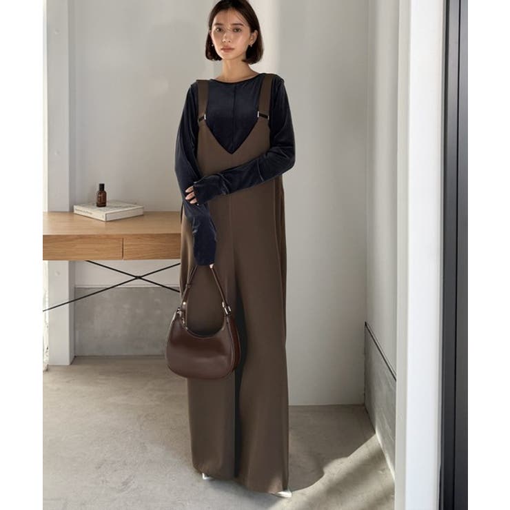 着回し自在な2way仕様◎デザインベルトラップサロペット（セットアップ可） | Classical Elf  | 詳細画像37 