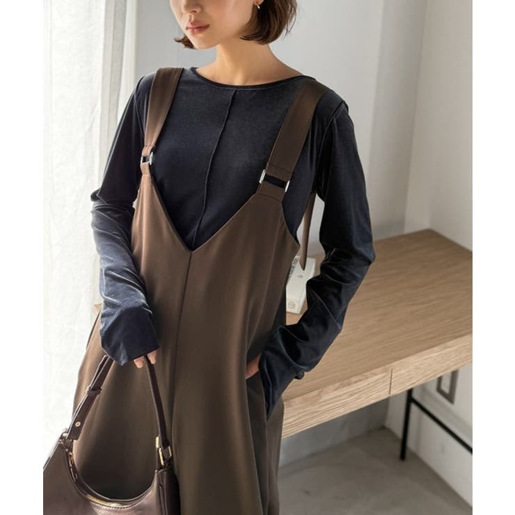 着回し自在な2way仕様◎デザインベルトラップサロペット（セットアップ可） | Classical Elf  | 詳細画像38 