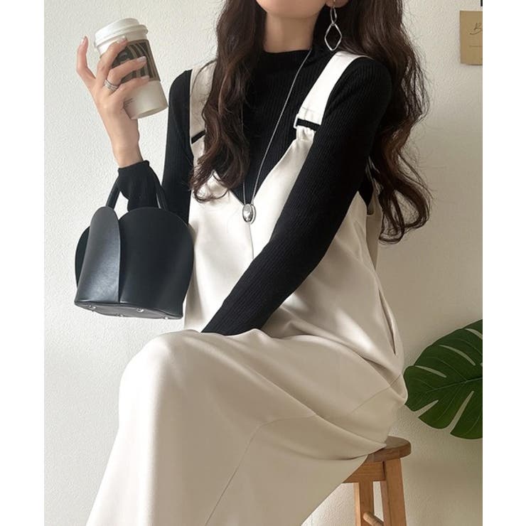 着回し自在な2way仕様◎デザインベルトラップサロペット（セットアップ可） | Classical Elf  | 詳細画像5 