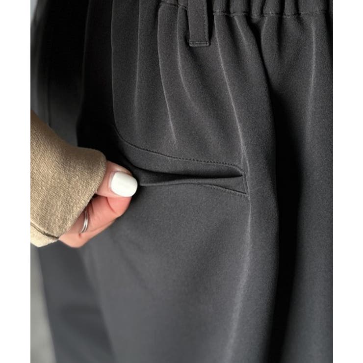 体型カバーも叶う、ラクなのにきれい見え。２タックワイドスラックス | Classical Elf  | 詳細画像39 