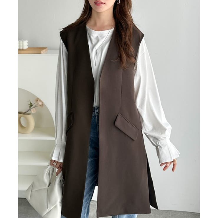 足し算でファッションを楽しむ♪大人のレイヤードアイテム。フラップポケット付きロン… | Classical Elf  | 詳細画像14 