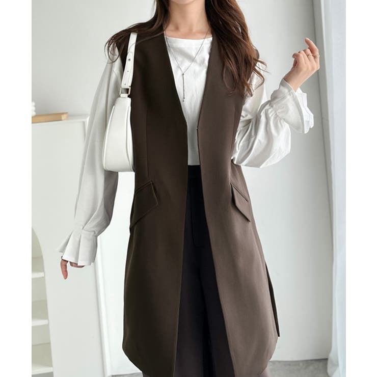 足し算でファッションを楽しむ♪大人のレイヤードアイテム。フラップポケット付きロン… | Classical Elf  | 詳細画像18 