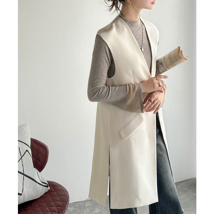 足し算でファッションを楽しむ♪大人のレイヤードアイテム。フラップポケット付きロン… | Classical Elf  | 詳細画像3 