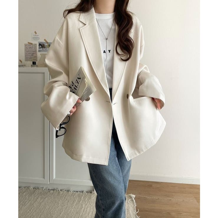 セットアップ可】自由自在に楽しめる。美シルエットテーラードダブル