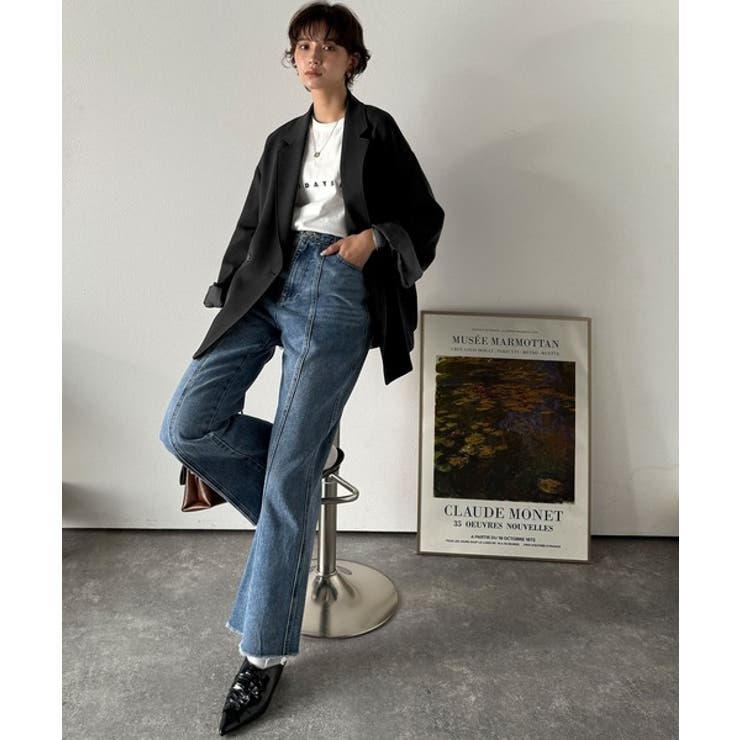 【セットアップ可】自由自在に楽しめる。美シルエットテーラードダブルジャケット | Classical Elf  | 詳細画像16 