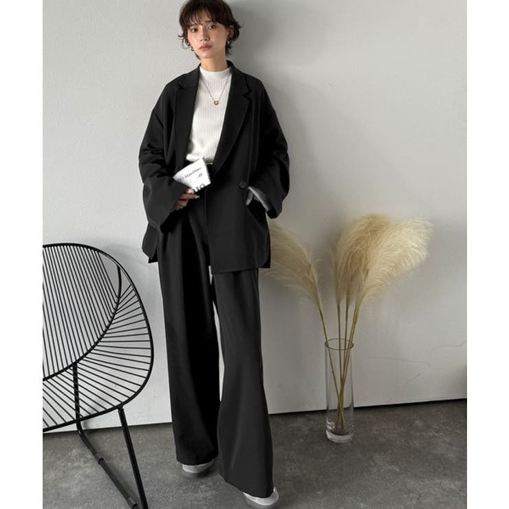 【セットアップ可】自由自在に楽しめる。美シルエットテーラードダブルジャケット | Classical Elf  | 詳細画像26 