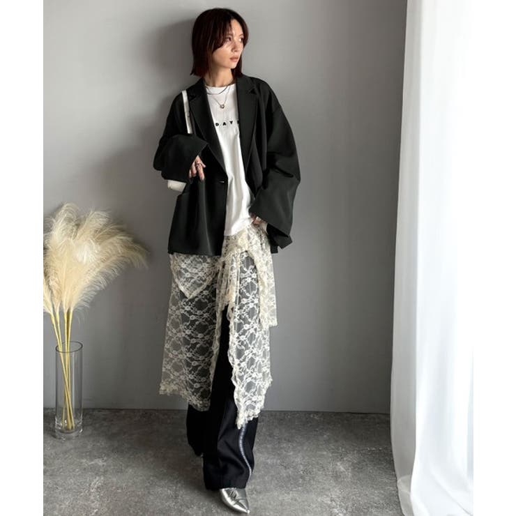 【セットアップ可】自由自在に楽しめる。美シルエットテーラードダブルジャケット | Classical Elf  | 詳細画像30 