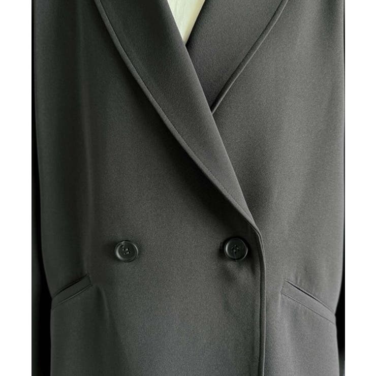 【セットアップ可】自由自在に楽しめる。美シルエットテーラードダブルジャケット | Classical Elf  | 詳細画像52 