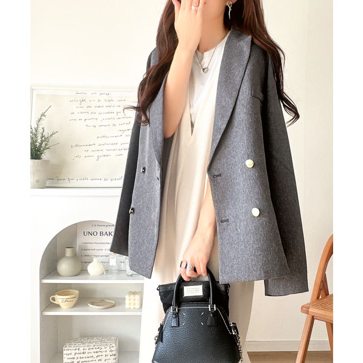 落ち感が美しい。抜け感レイヤードも叶う、上品カットジョーゼットワンピース（ロング… | Classical Elf  | 詳細画像7 