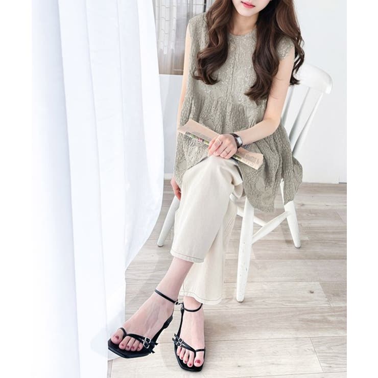 総レースで女性らしさ抜群。立体ティアードブラウス | Classical Elf  | 詳細画像14 