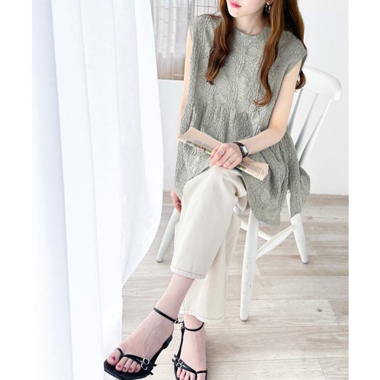 総レースで女性らしさ抜群。立体ティアードブラウス | Classical Elf  | 詳細画像17 