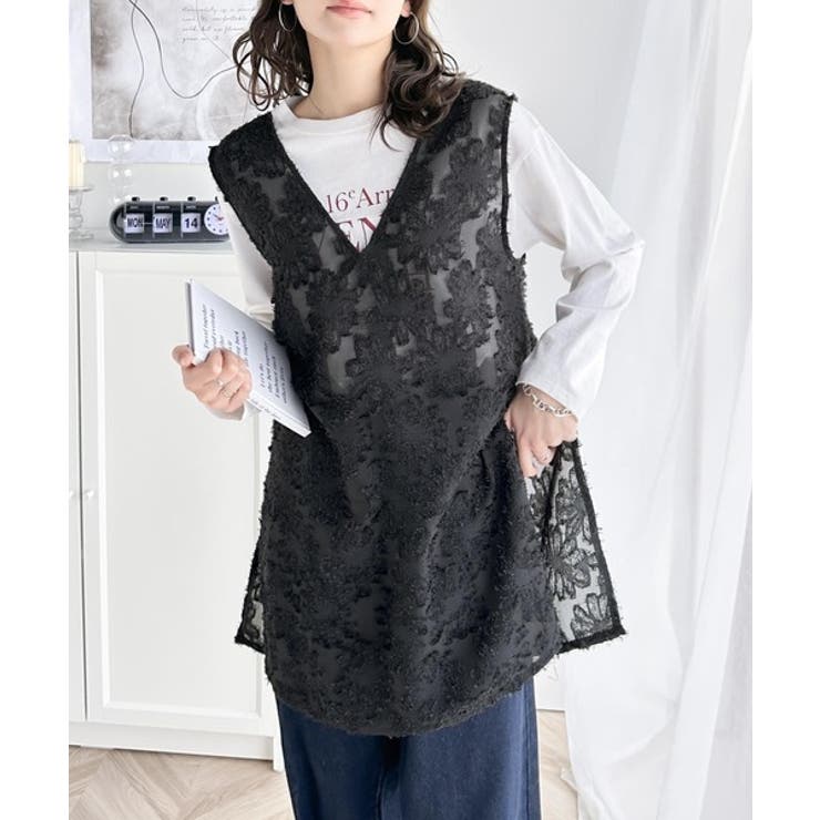 christian wijnants】floral ジャガード ベスト christian wijnants