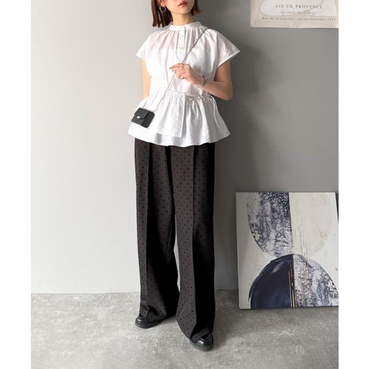 大人カジュアルに活躍。前後2wayサッカー素材アシンメトリーティアードフリルプル… | Classical Elf  | 詳細画像11 