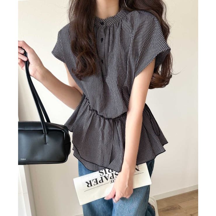 大人カジュアルに活躍。前後2wayサッカー素材アシンメトリーティアードフリルプル… | Classical Elf  | 詳細画像19 