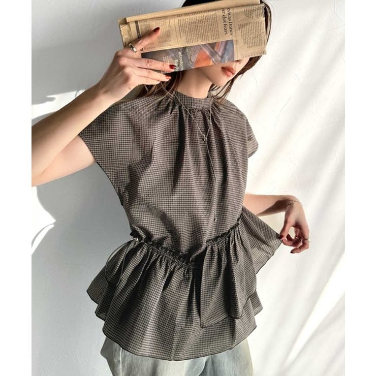 大人カジュアルに活躍。前後2wayサッカー素材アシンメトリーティアードフリルプル… | Classical Elf  | 詳細画像29 