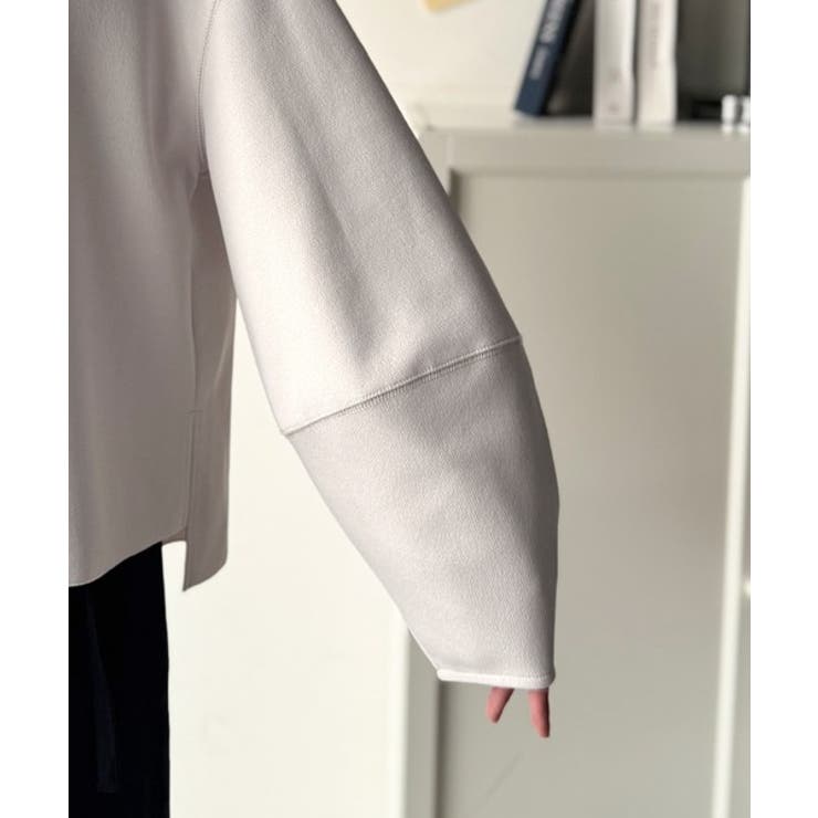 たっぽり袖×ゴールドボタンの欲張りカーデ。ランタンスリーブ金釦Vネックカーディガ… | Classical Elf  | 詳細画像41 