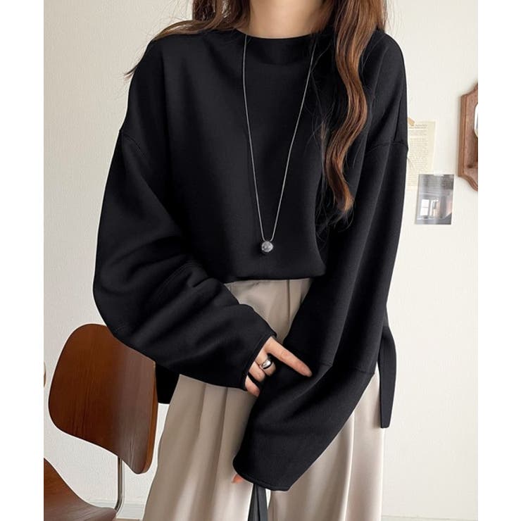 ゆったりシルエットでこなれ感を演出◎ランタンスリーブカットジョーゼットプルオーバ… | Classical Elf  | 詳細画像11 